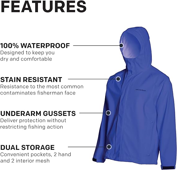 Grundéns Men's Neptune 319 Commercial Fishing Jacket | Hiline Sport