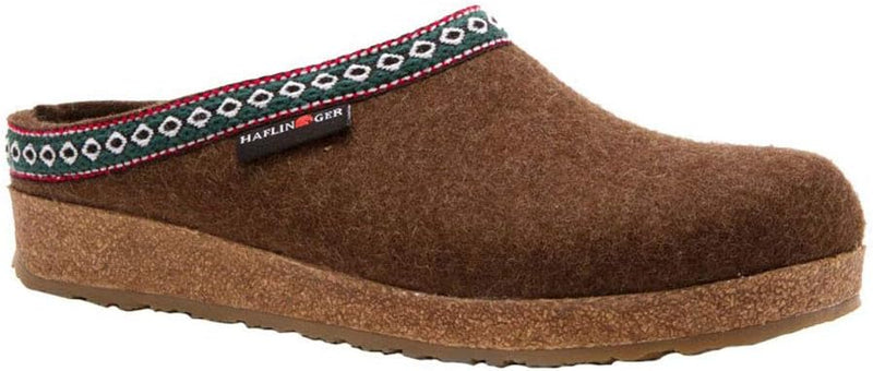 Haflinger Unisex GZ Classic Wool Grizzly Clog | Hiline Sport