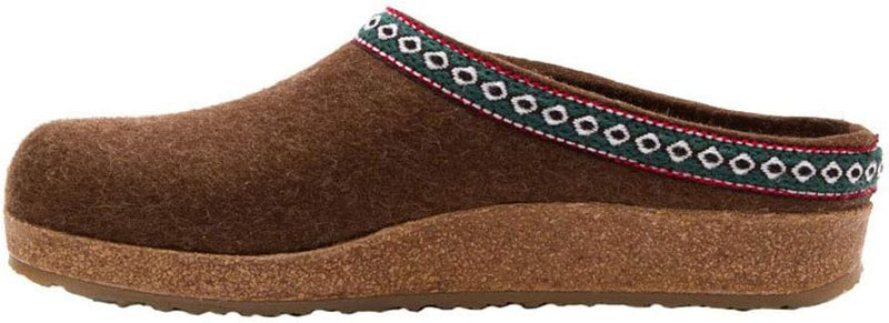 Haflinger Unisex GZ Classic Wool Grizzly Clog | Hiline Sport