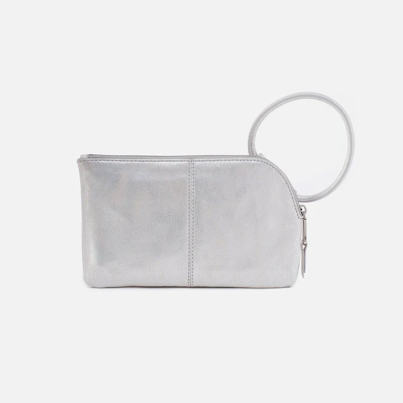 Hobo Sable Polished Leather Clutch Wristlet | Hiline Sport