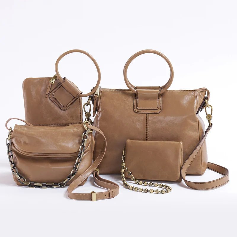 Hobo Sheila Medium Satchel Bags in Polished Leather | Hiline Sport