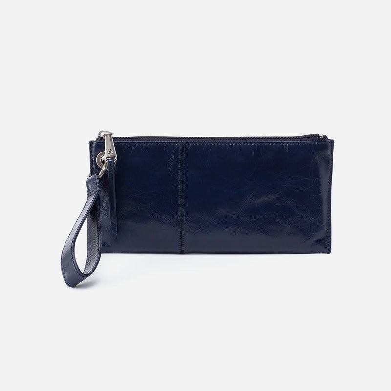 Hobo Vida in Polished Leather Wristlet | Hiline Sport