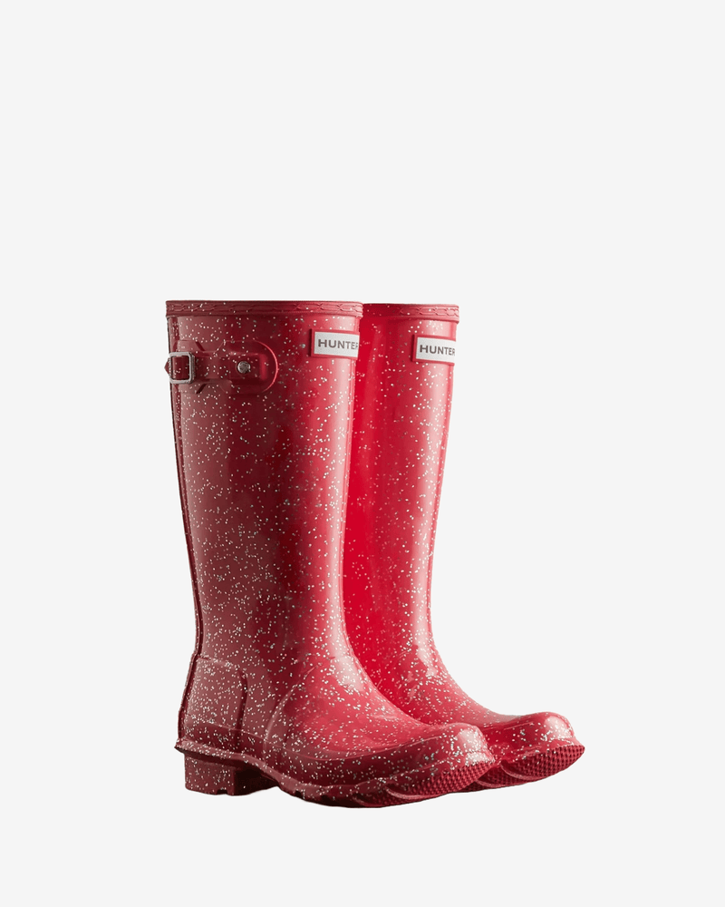 Hunter Big Kids Original Giant Glitter Rain Boots | Hiline Sport