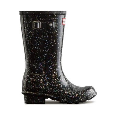 Hunter Big Kids Original Giant Glitter Rain Boots | Hiline Sport