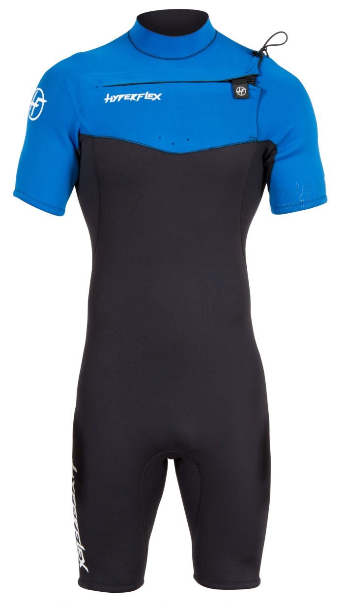 Hyperflex Wetsuits Men's VYRL Shorty Spring Front Zip Fullsuit | Hiline Sport