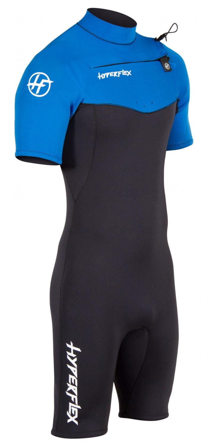 Hyperflex Wetsuits Men's VYRL Shorty Spring Front Zip Fullsuit | Hiline Sport