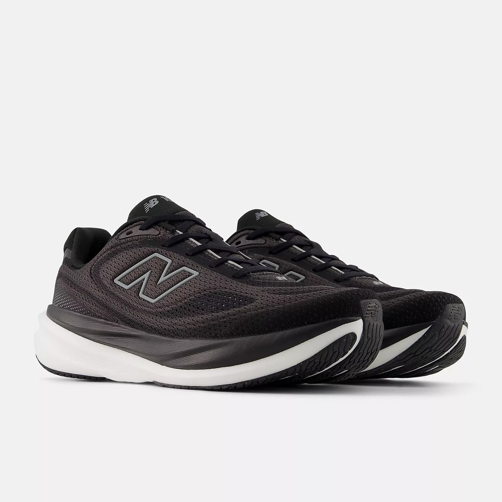 New Balance Men's Fresh Foam X 1080v15 Running Shoe - Black with Slate Grey and Faded Black
