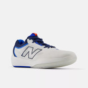 New Balance Men's FuelCell 996v6 Pickleball Shoes - White with team navy