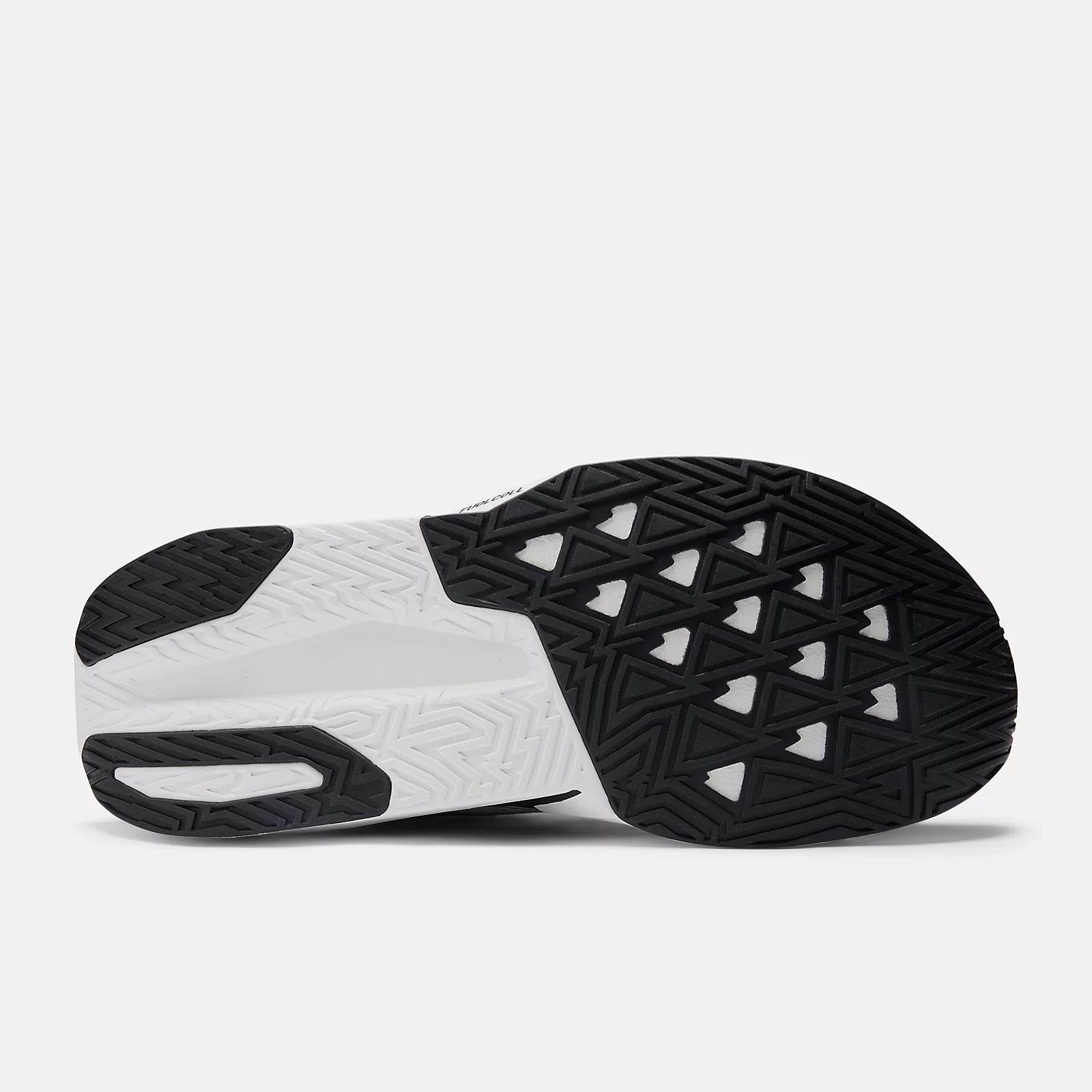 New Balance Men's FuelCell Rebel V5 Running Shoe - Black with Silver Metallic and White