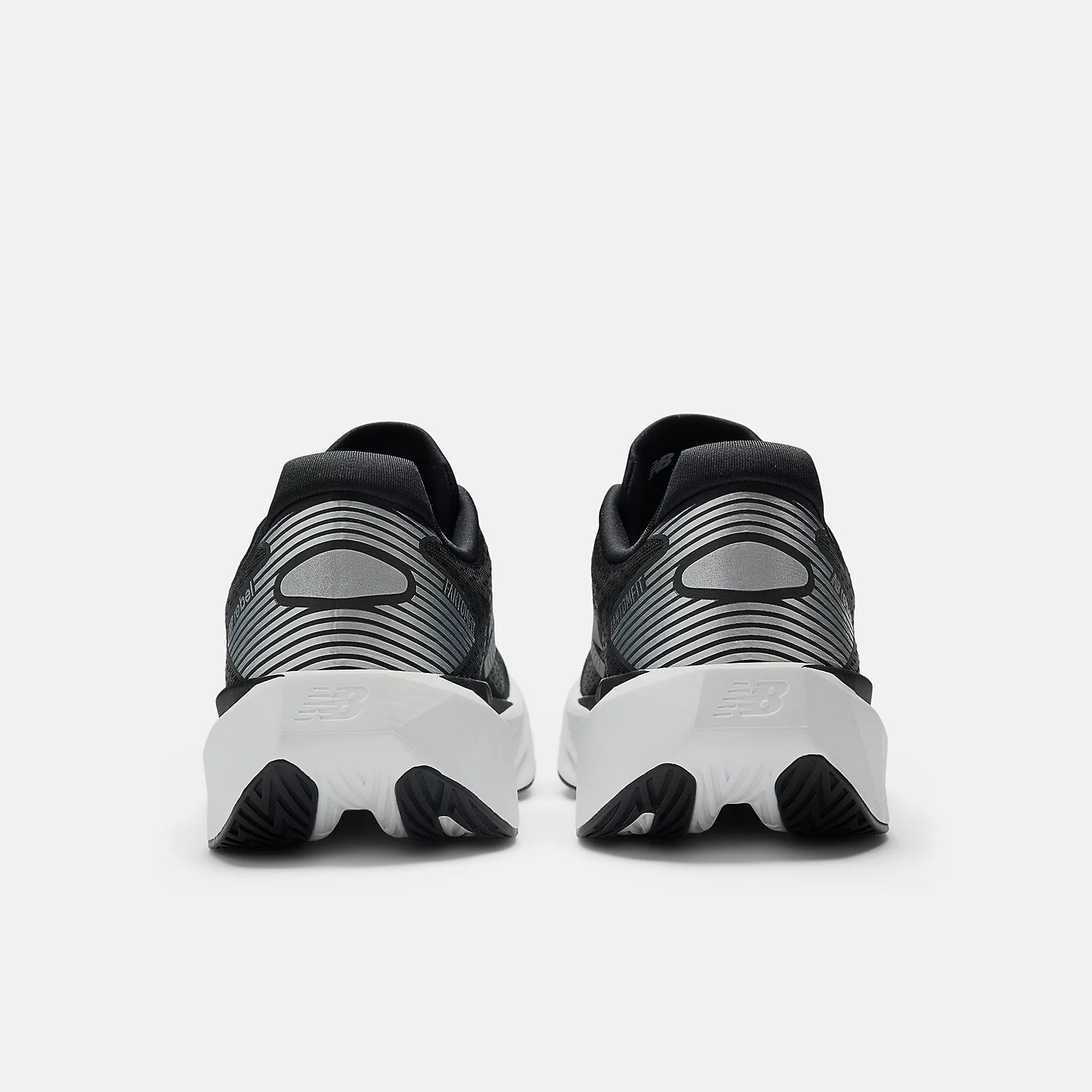 New Balance Men's FuelCell Rebel V5 Running Shoe - Black with NB 103 White and White