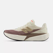 New Balance Men's FuelCell Rebel V5 Running Shoe - Angora with Earth Shadow and Sea Salt