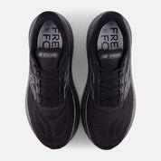 New Balance Men's Fresh Foam X More v6 Cushioned Running Shoe - Black with Castlerock and Black Metallic