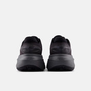 New Balance Men's Fresh Foam X More v6 Cushioned Running Shoe - Black with Castlerock and Black Metallic