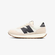 New Balance Men's 237 V1 Trainer Shoe - Sea Salt / Black Cement