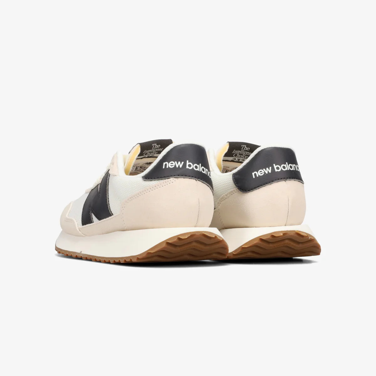 New Balance Men's 237 V1 Trainer Shoe - Sea Salt / Black Cement