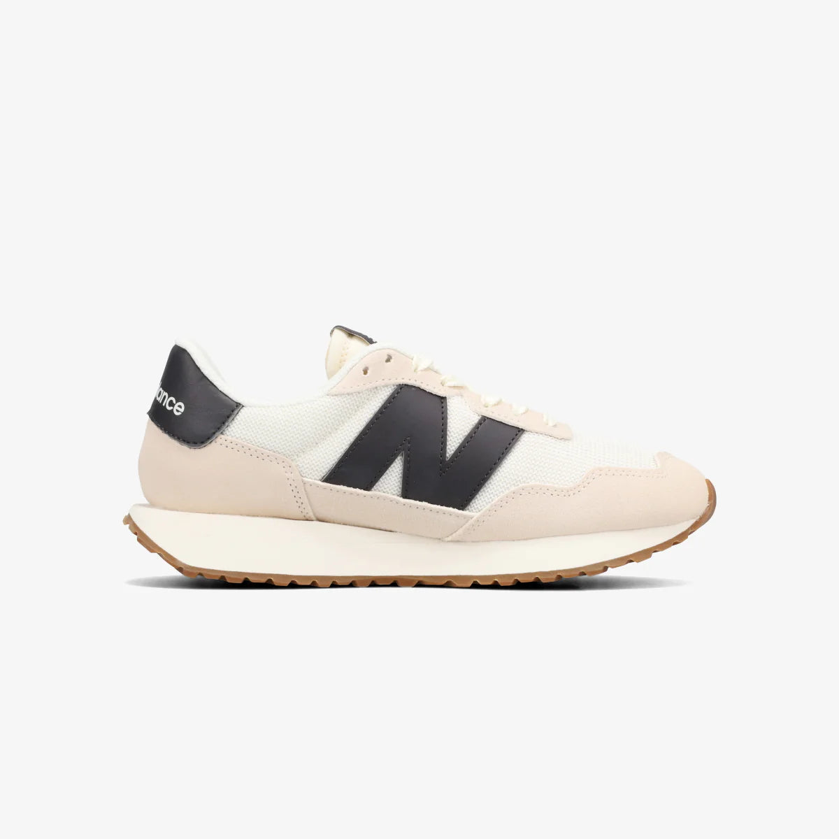 New Balance Men's 237 V1 Trainer Shoe - Sea Salt / Black Cement