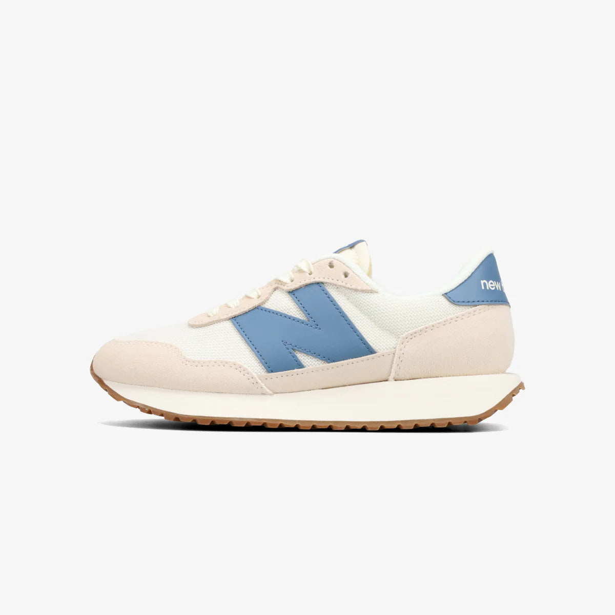 New Balance Men's 237 V1 Trainer Shoe - Sea Salt/Shoreline Blue
