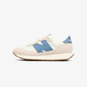New Balance Men's 237 V1 Trainer Shoe - Sea Salt/Shoreline Blue