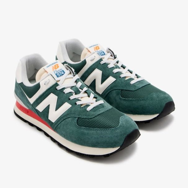 New Balance Unisex 574 V2 Varsity Suede Sneaker | Hiline Sport