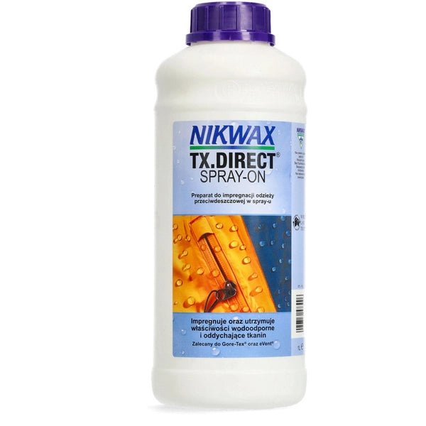 Nikwax Tx. On Water proofer Direct Spray, 1000ML (1L) | Hiline Sport