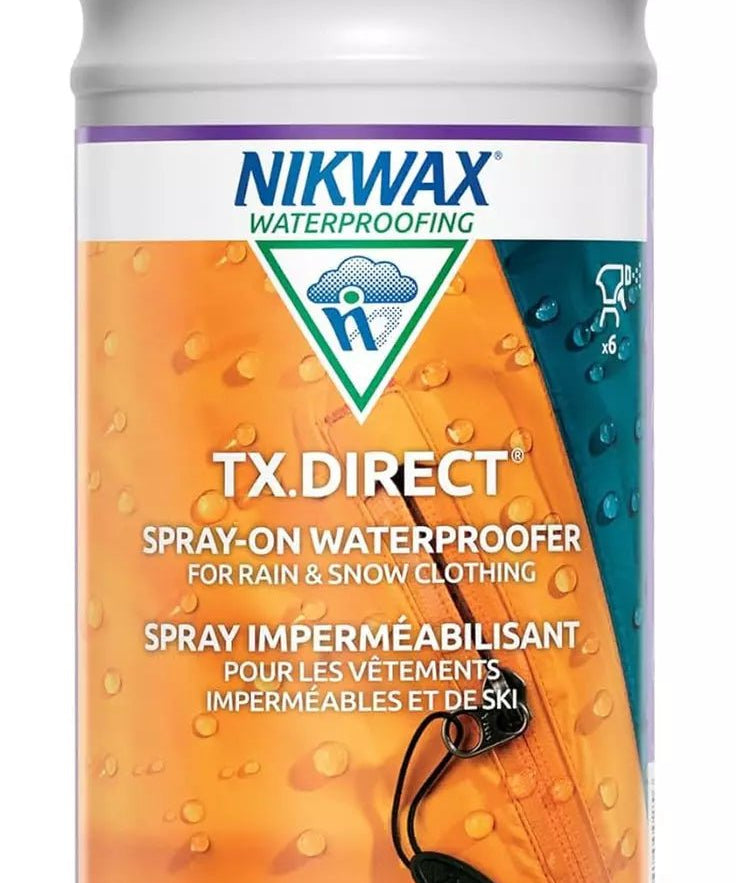 Nikwax Tx. On Water proofer Direct Spray, 1000ML (1L) | Hiline Sport