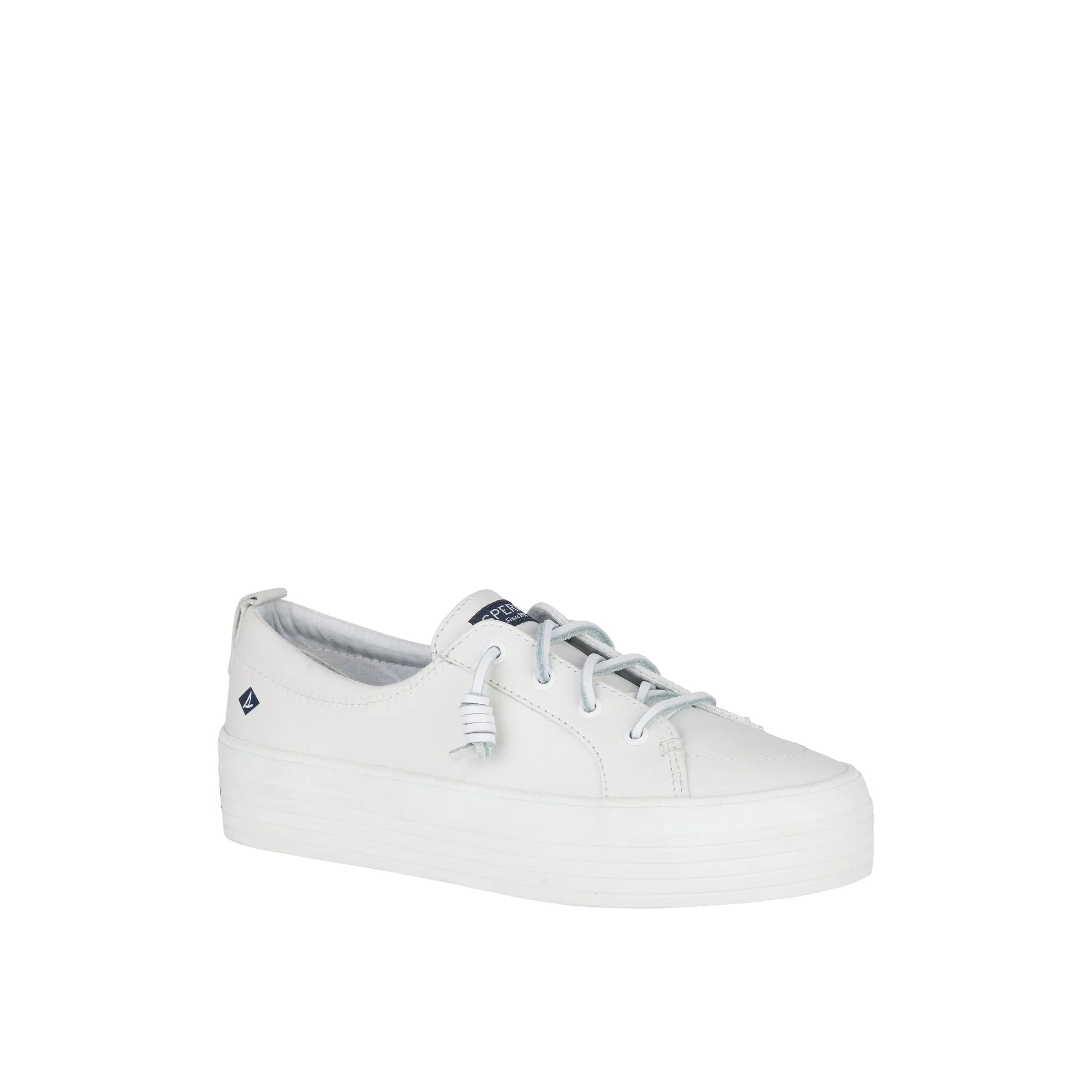 Sperry Women's Crest Vibe Platform Leather Sneaker
