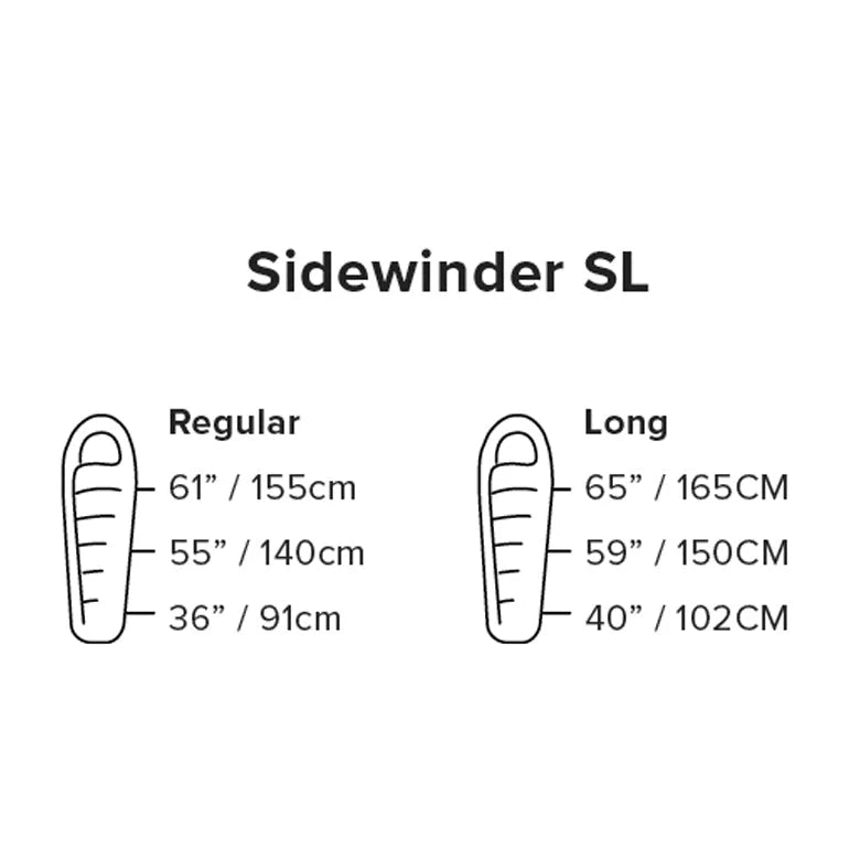 Big Agnes Sidewinder SL 35° Sleeping Bag