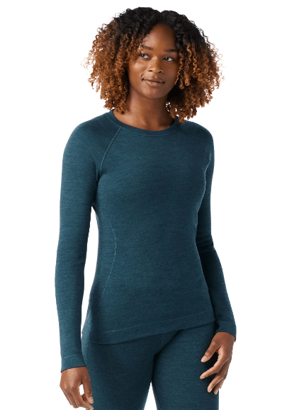 Smartwool Women's Classic Thermal Merino Base Layer Crew | Hiline Sport