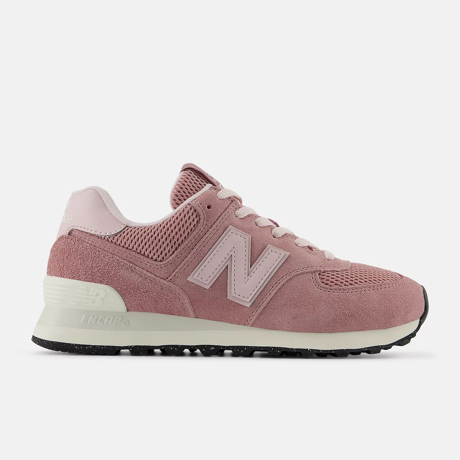 New Balance Women's 574 Shoe - Alpha Pink with NB White