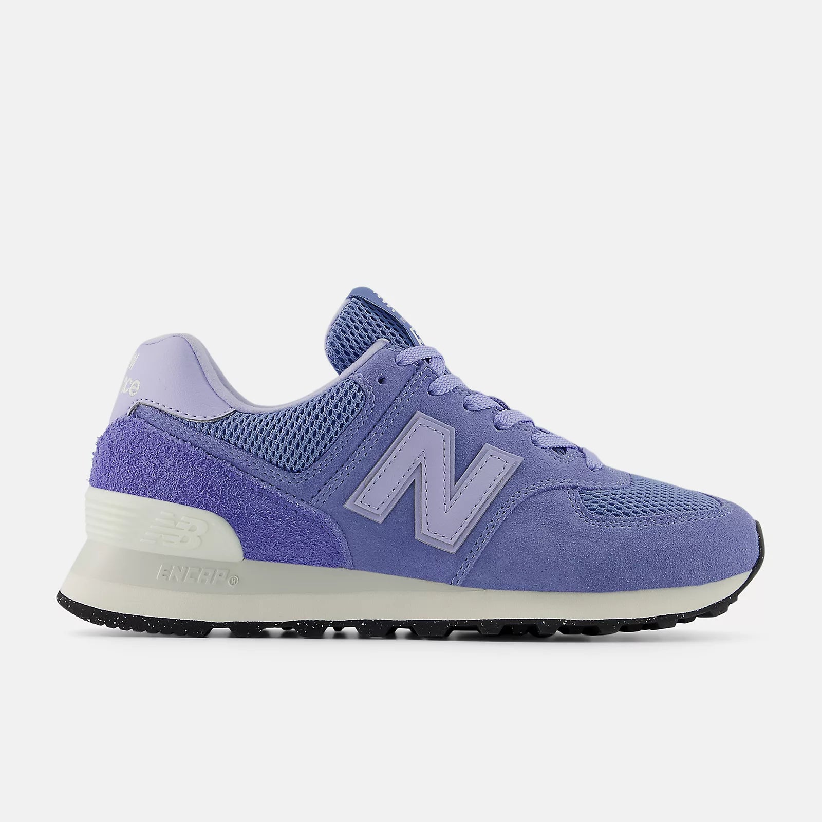 New Balance Women's 574 Sneaker - Blue Indigo with NB White