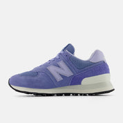 New Balance Women's 574 Sneaker - Blue Indigo with NB White