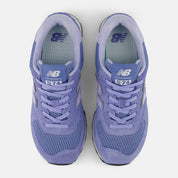 New Balance Women's 574 Sneaker - Blue Indigo with NB White