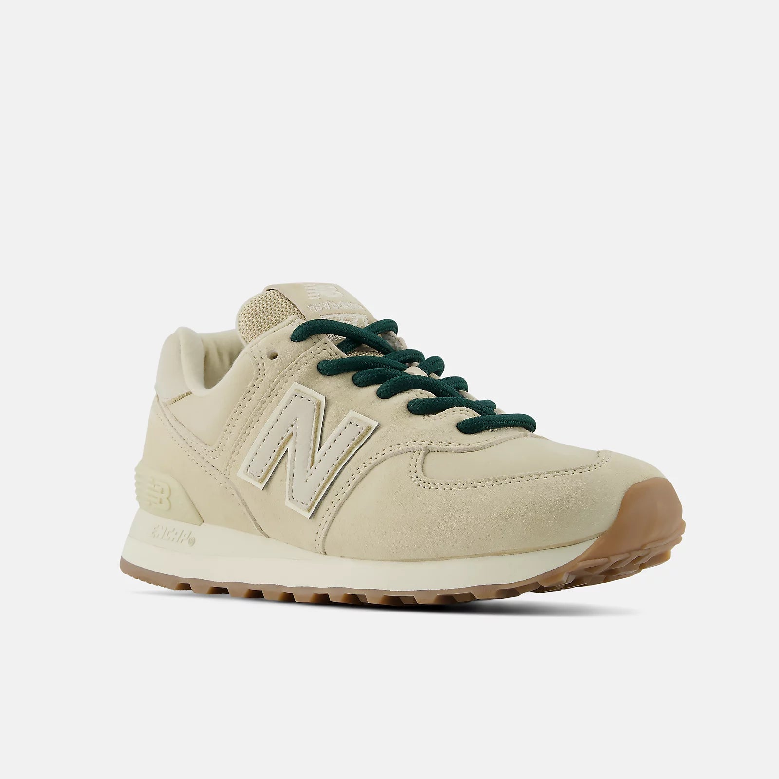 New Balance Women's 574 Sneaker - Sandstone with Linen