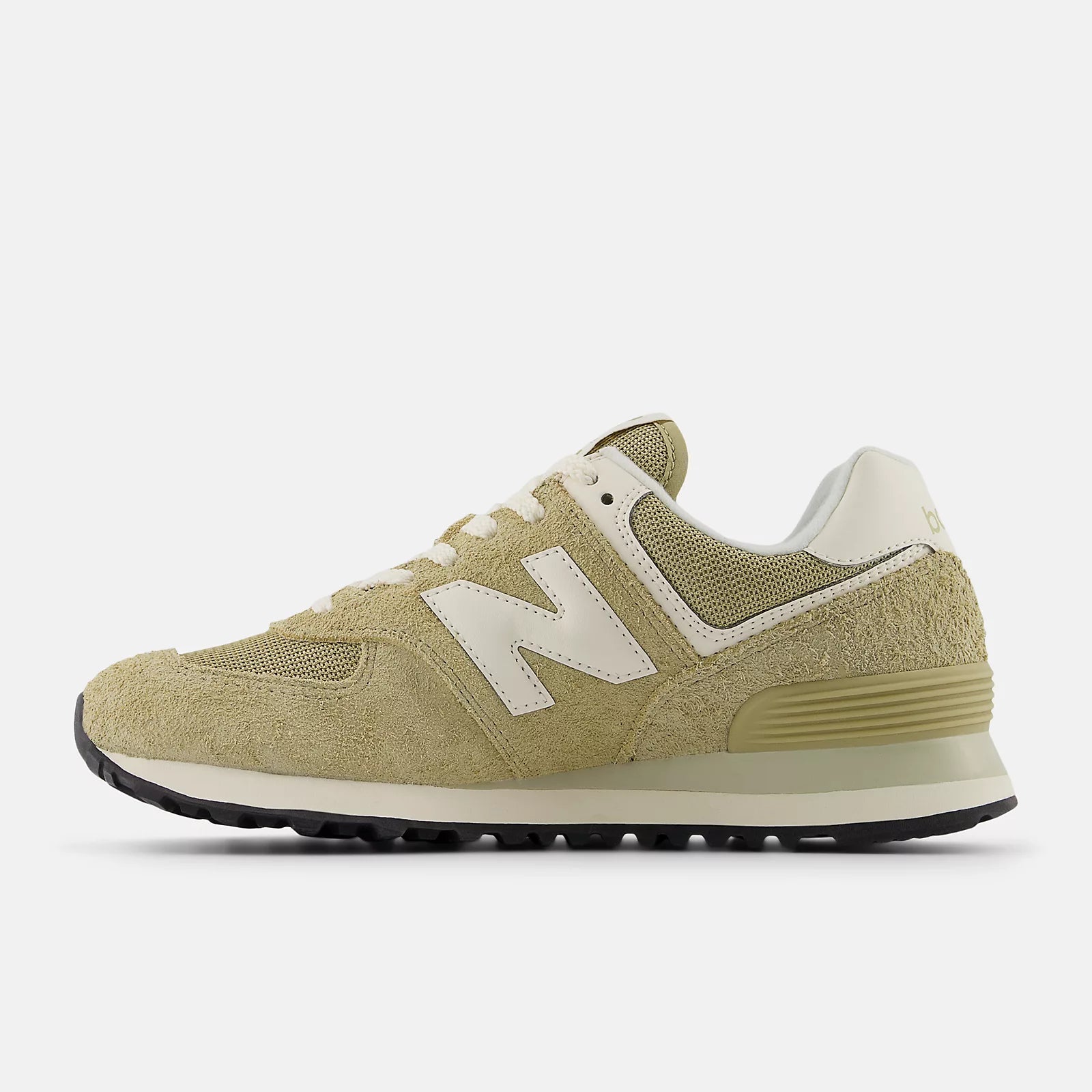 New Balance Women's 574 Lace up Casual Shoes - Boulder with Permafrost