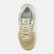 New Balance Women's 574 Lace up Casual Shoes - Boulder with Permafrost