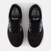 New Balance Women's Fresh Foam X More v6 Cushioned Running Shoe - Black with Grey Matter and Castlerock