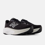 New Balance Women's Fresh Foam X More v6 Cushioned Running Shoe - Black with Grey Matter and Castlerock