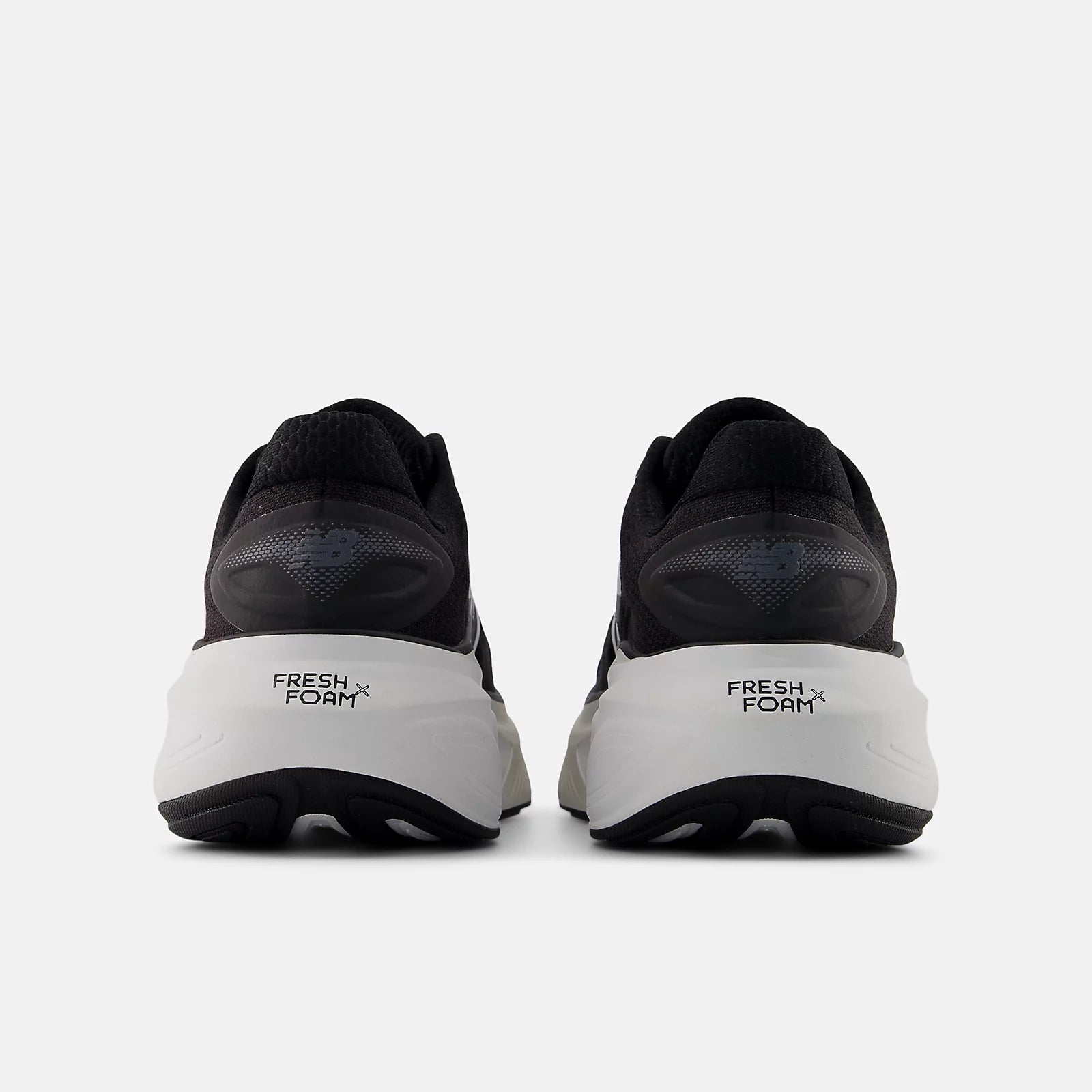 New Balance Women's Fresh Foam X More v6 Cushioned Running Shoe - Black with Grey Matter and Castlerock