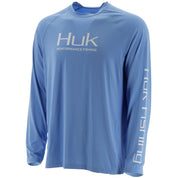 Huk Pursuit Vented Long Sleeve Carolina - Hiline Sport