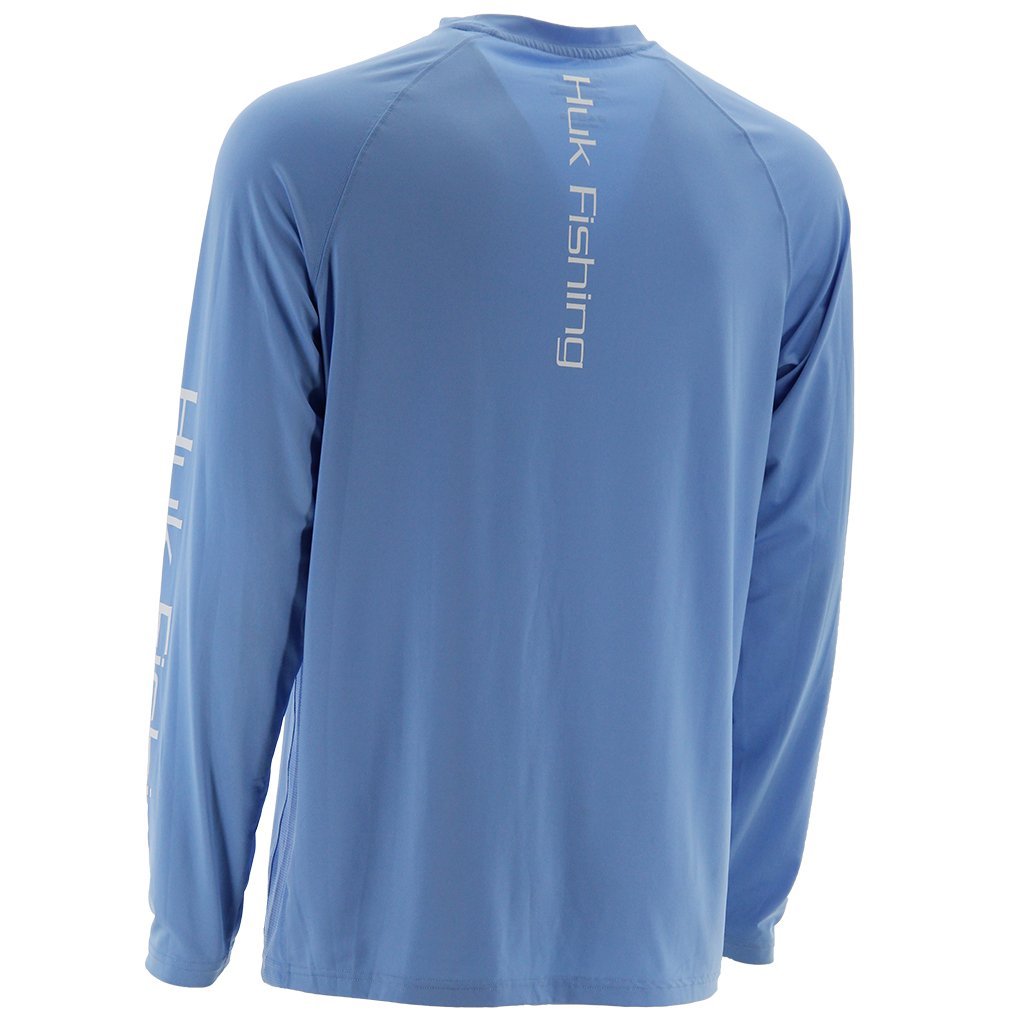 Huk Pursuit Vented Long Sleeve Carolina - Hiline Sport