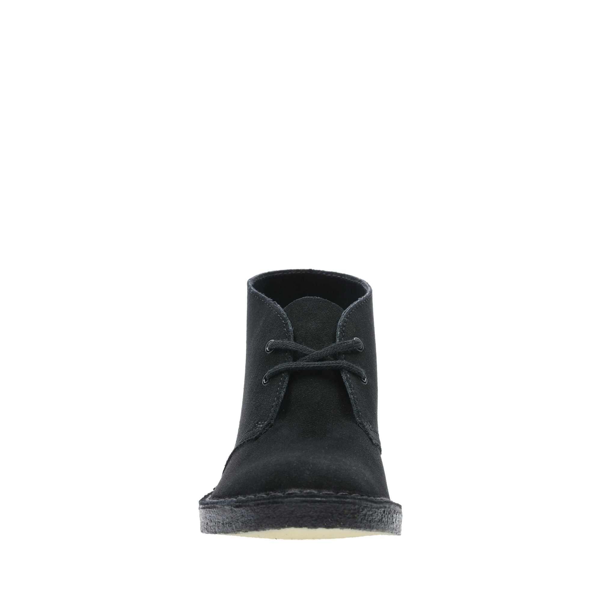 Clarks Women's Desert Boot Black Suede
