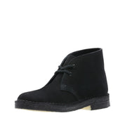 Clarks Women's Desert Boot Black Suede