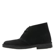 Clarks Women's Desert Boot Black Suede