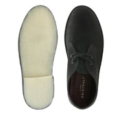 Clarks Women's Desert Boot Black Suede