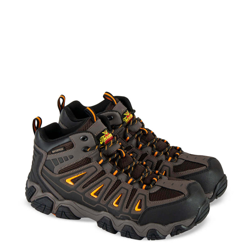 Thorogood Men's Crosstrex Series Waterproof Safety Toe Mid Cut Hiker Boot