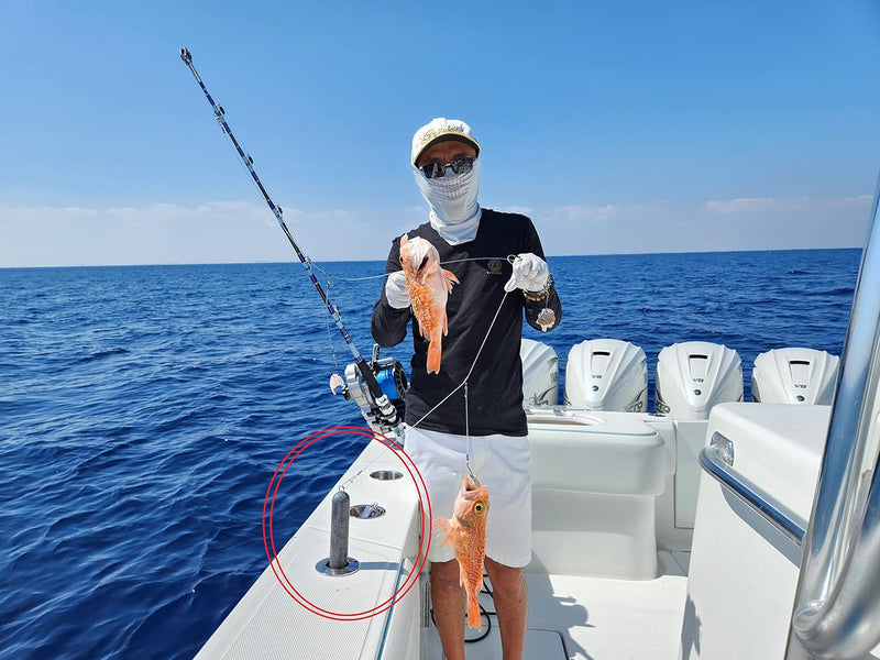 Bluewing Deep Drop Weights Fit in Rod Holder Lead Fishing Weight Swordfish Sinker Fishing