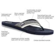 Cobian Men's Draino 2 Sandal Navy