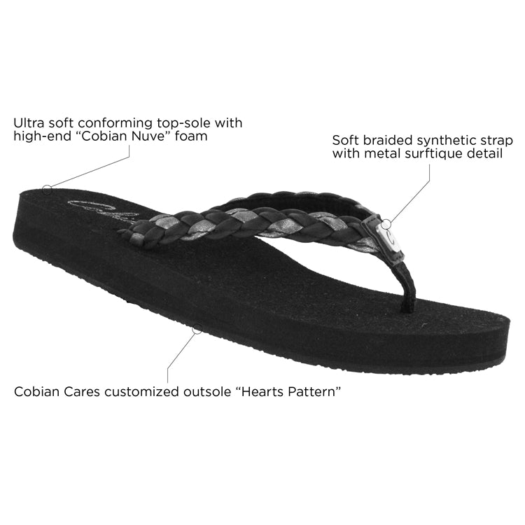 Cobian Women's Heavenly Sandal Black