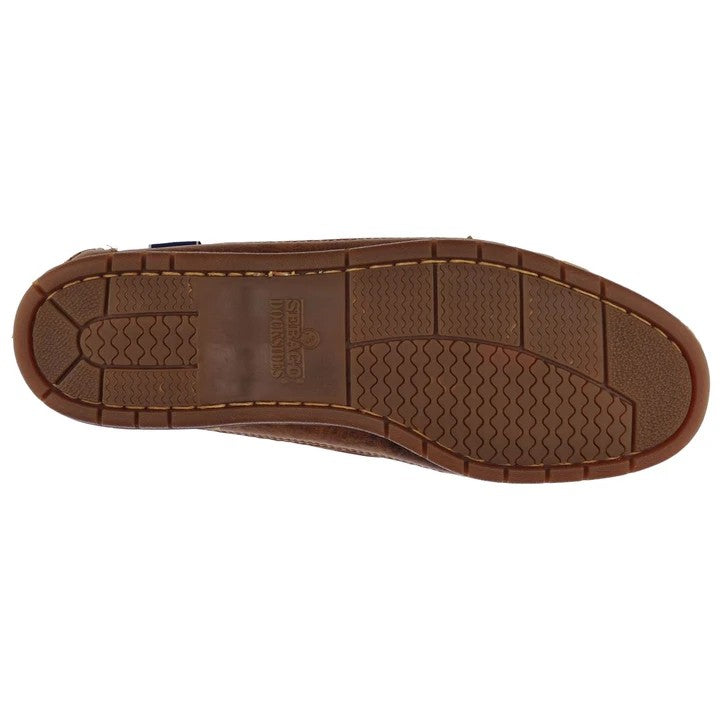 Sebago Men's Schooner Crazy Horse Brown Tan Wide