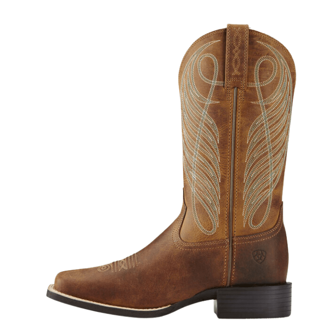 Ariat Women's Round Up Wide Square Toe Western Boot - Hiline Sport -